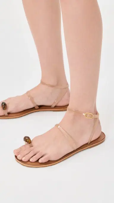 Larroudé Biarritz Jelly Sandals | Thumbnail 4