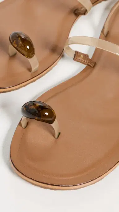 Larroudé Biarritz Jelly Sandals | Thumbnail 6