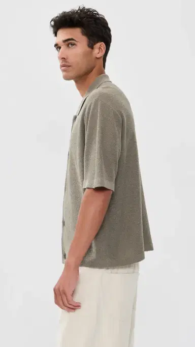 FRAME ight Knit Cardigan Dusty Beige | Thumbnail 4 FRAME ight Knit Cardigan Dusty Beige | Thumbnail 4