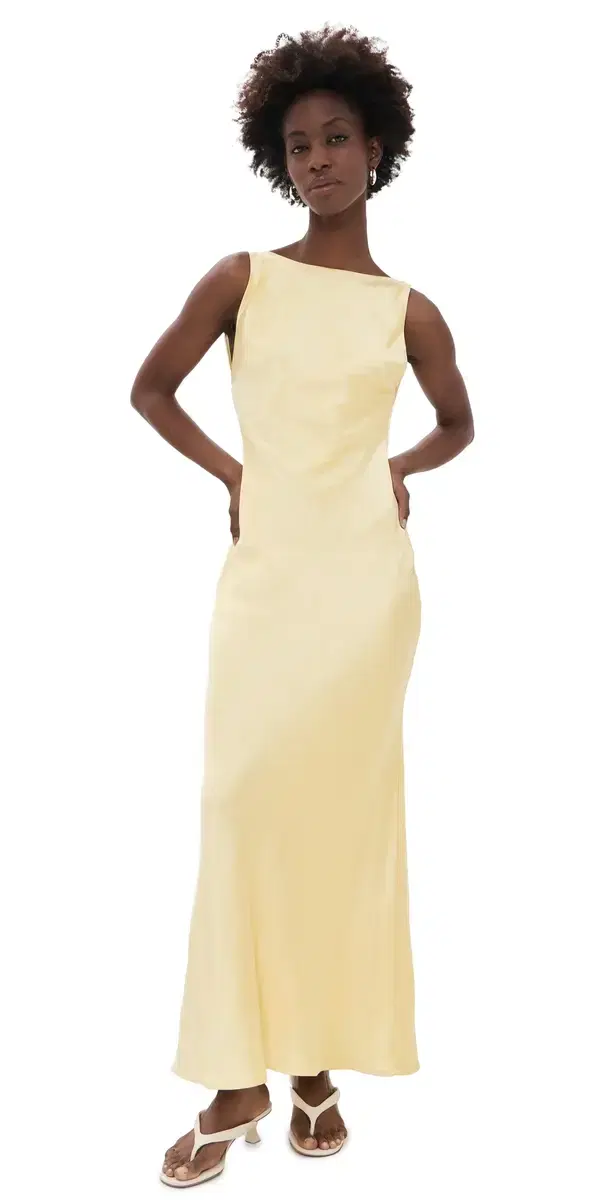 Raelyn axi Dress Lemon