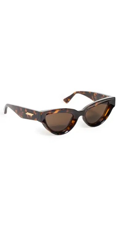Bottega Veneta Bold Ribbon Narrow Sunglasses | Thumbnail 1