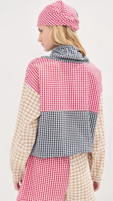 LE BOP Carson Anorak Multi Check S | Thumbnail 4