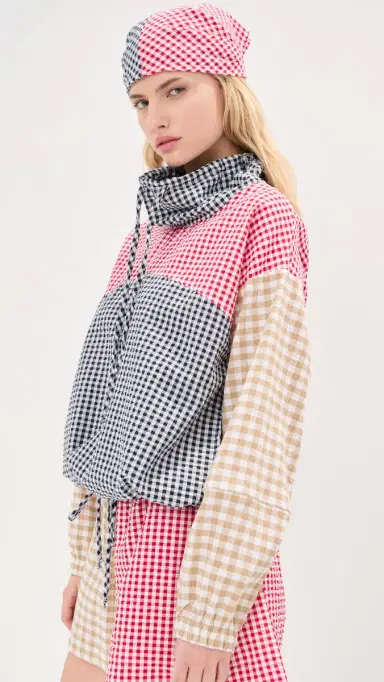 LE BOP Carson Anorak Multi Check S | Thumbnail 5