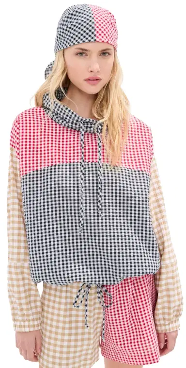 LE BOP Carson Anorak Multi Check S | Thumbnail 1