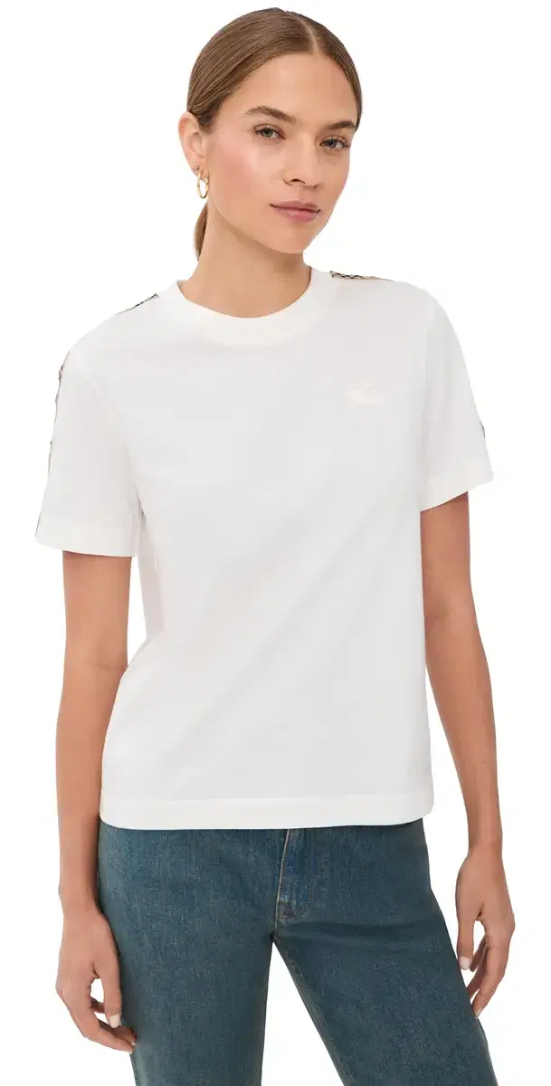 Burberry Tee hirt Chalk