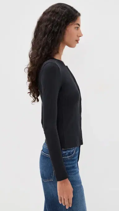 COUCOU The Cardigan Black | Thumbnail 4 COUCOU The Cardigan Black | Thumbnail 4