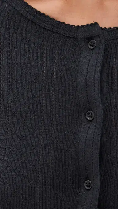 COUCOU The Cardigan Black | Thumbnail 6 COUCOU The Cardigan Black | Thumbnail 6