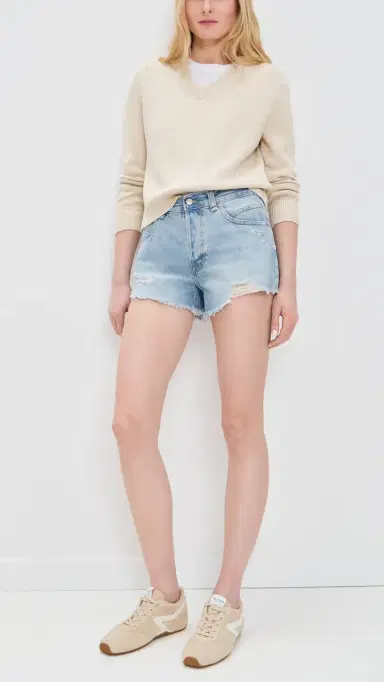 Free People Now or Never Denim Shorts Moon Child 29 | Thumbnail 2 Free People Now or Never Denim Shorts Moon Child 29 | Thumbnail 2