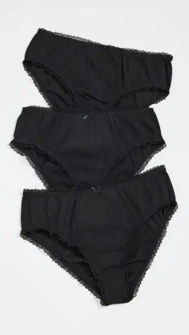 COUCOU The Cozy Briefs 3 Pack Black | Thumbnail 2