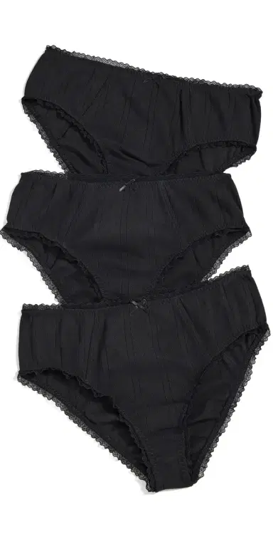 COUCOU The Cozy Briefs 3 Pack Black | Thumbnail 1