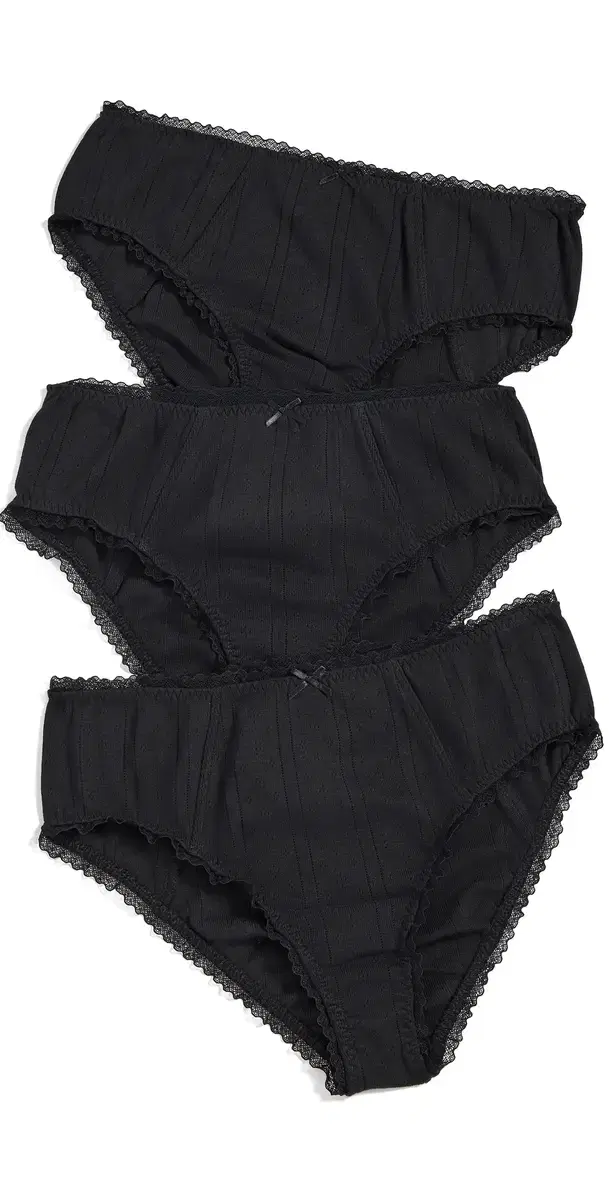 The Cozy Briefs 3 Pack Black