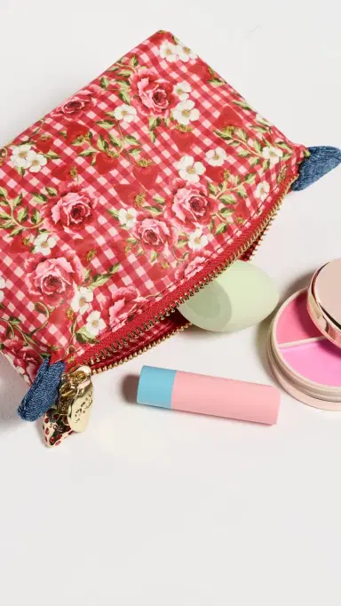 Stoney Clover Lane Agua Bendita x Cosmetic Bag | Thumbnail 4 Stoney Clover Lane Agua Bendita x Cosmetic Bag | Thumbnail 4