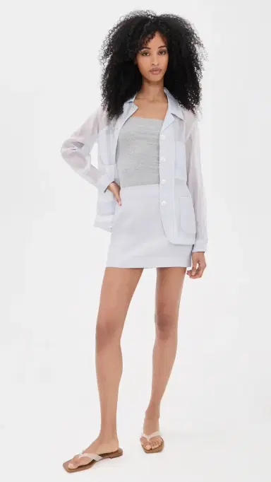 rag & bone Piper Organza Mini Skirt | Thumbnail 5