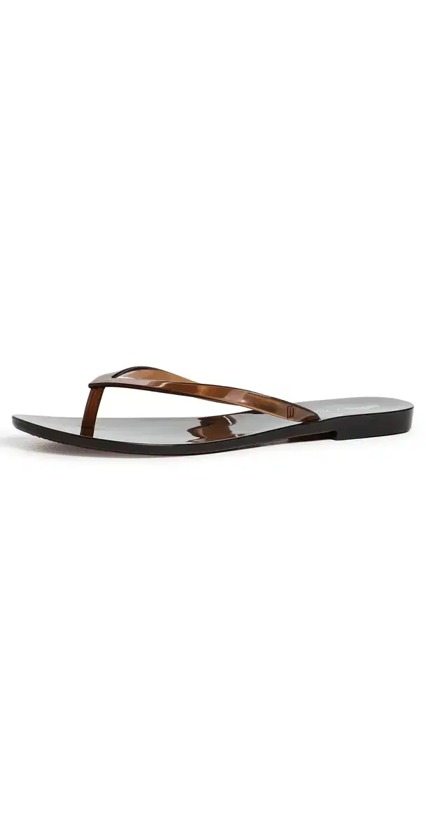 x Melissa Jelly Flip Flops Dark Brown x Melissa Jelly Flip Flops Dark Brown