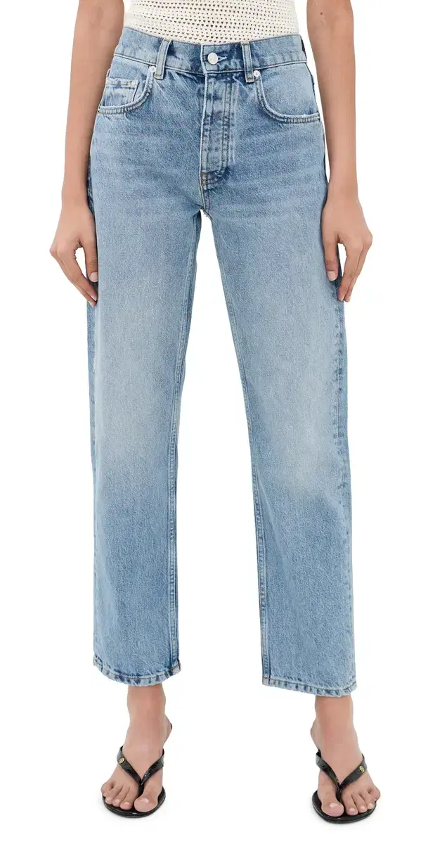 ANINE BING Kate Jeans Arbor Blue