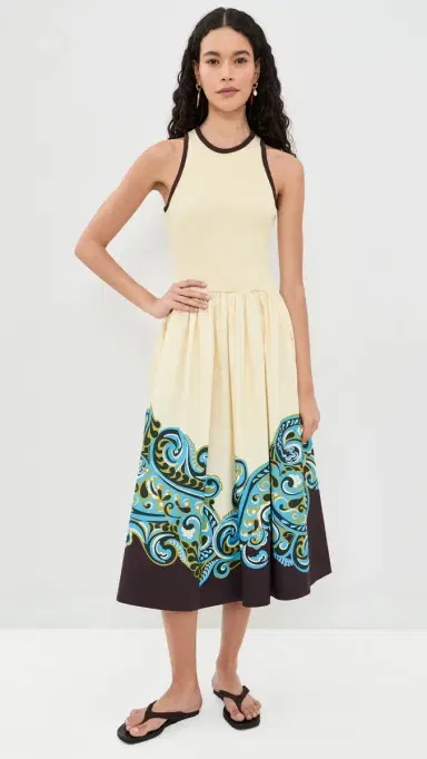 ALÉMAIS Natalia Tank Midi Dress | Thumbnail 2