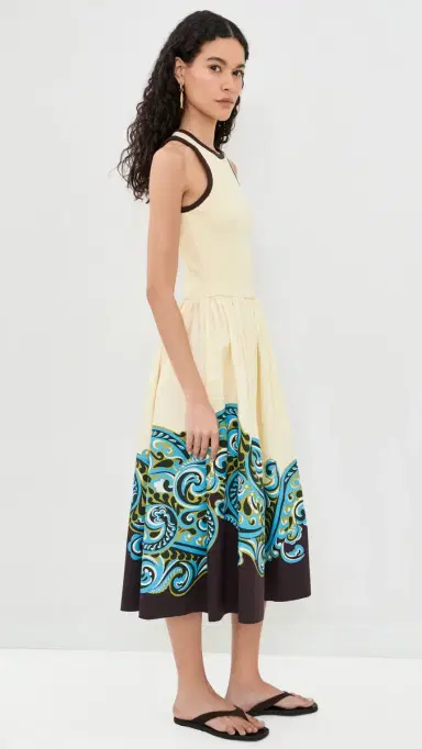 ALÉMAIS Natalia Tank Midi Dress | Thumbnail 4