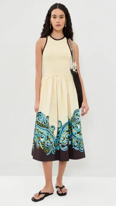 ALÉMAIS Natalia Tank Midi Dress | Thumbnail 5