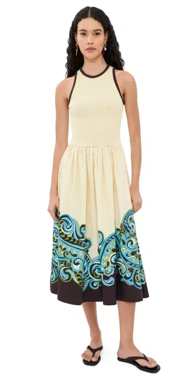 ALÉMAIS Natalia Tank Midi Dress | Thumbnail 1