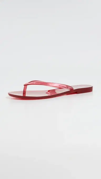 Madewell x Melissa Jelly Flip Flops Red | Thumbnail 5
