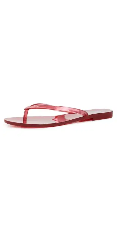 Madewell x Melissa Jelly Flip Flops Red | Thumbnail 1