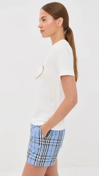 Burberry Frankie Tee Chalk | Thumbnail 4