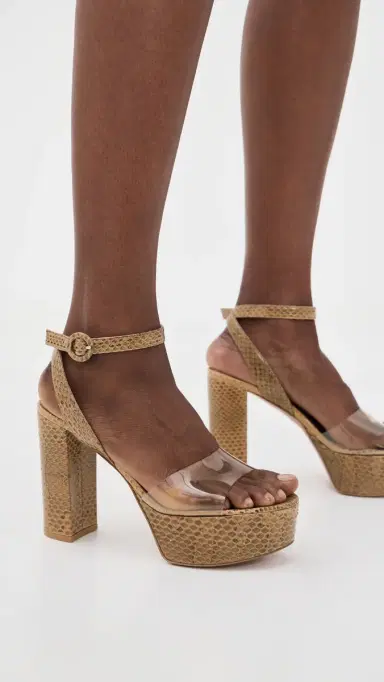 Gianvito Rossi Maya Sandals Mekong/Desert | Thumbnail 3