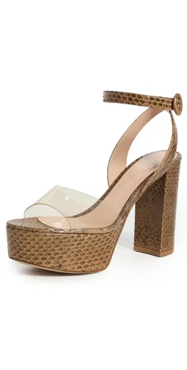 Gianvito Rossi Maya Sandals Mekong/Desert | Thumbnail 1