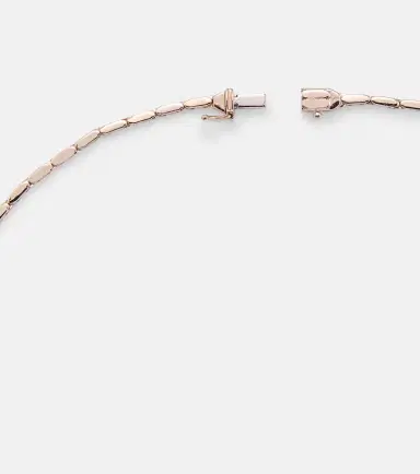 Suzanne Kalan 18kt rose gold tennis necklace with rubies | Thumbnail 2 Suzanne Kalan 18kt rose gold tennis necklace with rubies | Thumbnail 2