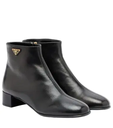 Prada Leather ankle boots | Thumbnail 1