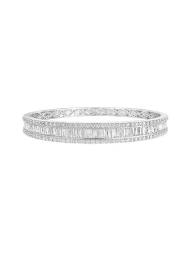 Wish Fine Jewelry 4.75ct Diamond 14K Gold Bangle Bracelet | Thumbnail 1 Wish Fine Jewelry 4.75ct Diamond 14K Gold Bangle Bracelet | Thumbnail 1