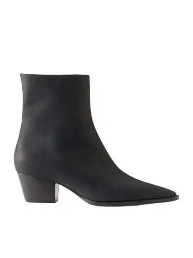 Manolo Blahnik Aliera 50 Nubuck Ankle Boots | Thumbnail 1 Manolo Blahnik Aliera 50 Nubuck Ankle Boots | Thumbnail 1