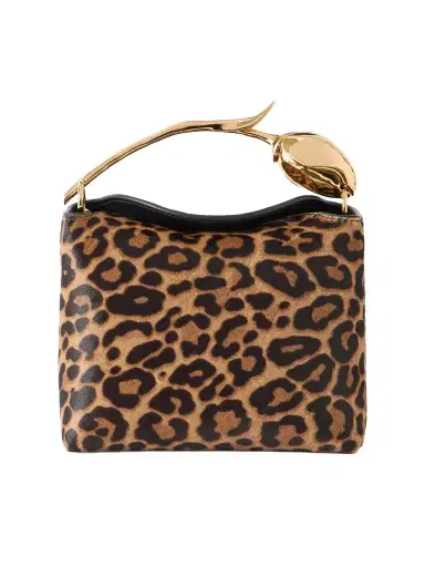 Erdem Bloom Mini Animal-print Calf Hair Clutch | Thumbnail 1 Erdem Bloom Mini Animal-print Calf Hair Clutch | Thumbnail 1
