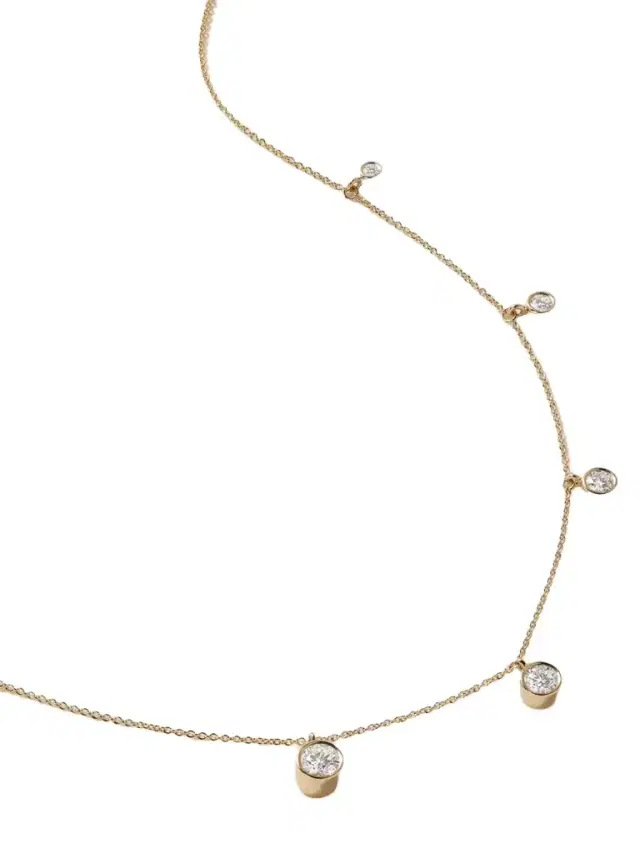 Sophie Bille Brahe Lou Ensemble 18-karat Recycled Gold Diamond Necklace