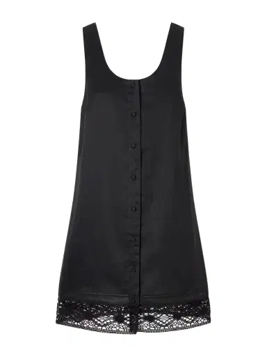 Frame Heirloom Ramie Mini Dress | Thumbnail 1 Frame Heirloom Ramie Mini Dress | Thumbnail 1