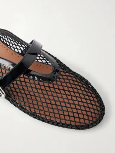 Alaïa Fishnet Flat Mules | Thumbnail 5 Alaïa Fishnet Flat Mules | Thumbnail 5