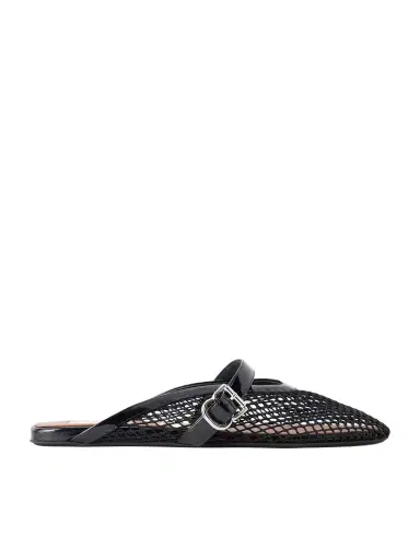 Alaïa Fishnet Flat Mules | Thumbnail 1 Alaïa Fishnet Flat Mules | Thumbnail 1