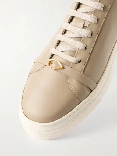 Jennifer Chamandi Embellished Leather Sneakers | Thumbnail 5 Jennifer Chamandi Embellished Leather Sneakers | Thumbnail 5