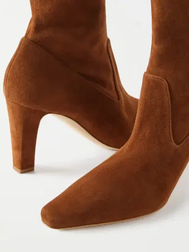 Manolo Blahnik Pavisco 90 Suede Boots | Thumbnail 5