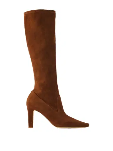 Manolo Blahnik Pavisco 90 Suede Boots | Thumbnail 1