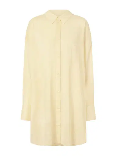 TOTEME Lyocell And Cotton-blend Shirt | Thumbnail 1 TOTEME Lyocell And Cotton-blend Shirt | Thumbnail 1
