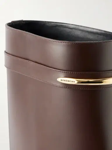 Givenchy Shark Leather Knee Boots | Thumbnail 5