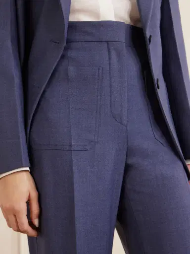 Victoria Beckham Alina Woven Wide-leg Pants | Thumbnail 5 Victoria Beckham Alina Woven Wide-leg Pants | Thumbnail 5