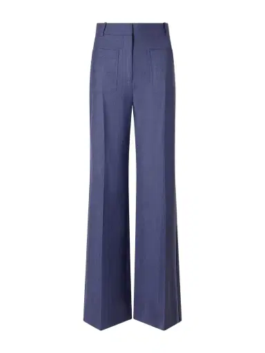 Victoria Beckham Alina Woven Wide-leg Pants | Thumbnail 1 Victoria Beckham Alina Woven Wide-leg Pants | Thumbnail 1