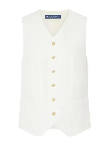 Polo Ralph Lauren Linen Vest | Thumbnail 1 Polo Ralph Lauren Linen Vest | Thumbnail 1