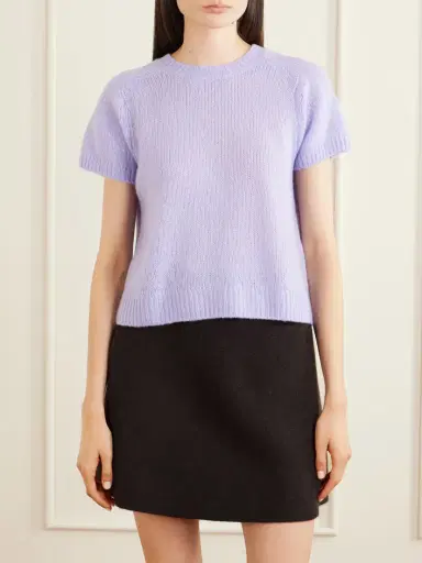 Lisa Yang Siona Cashmere And Silk T-shirt | Thumbnail 3