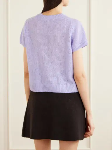 Lisa Yang Siona Cashmere And Silk T-shirt | Thumbnail 4