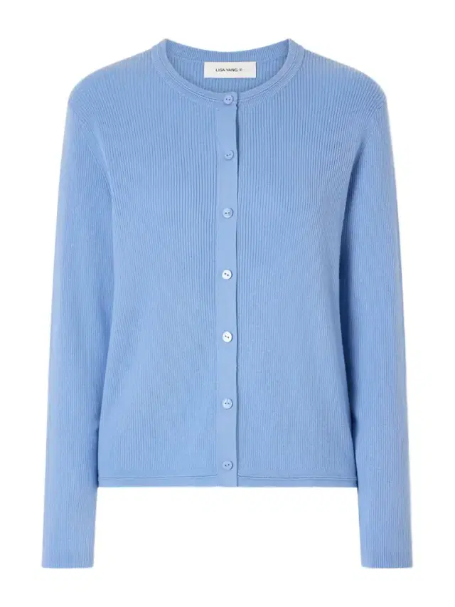 Abeena Ribbed Cotton And Cashmere-blend Cardigan
