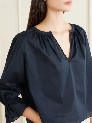 Frame Poet Cotton Blouse | Thumbnail 5 Frame Poet Cotton Blouse | Thumbnail 5