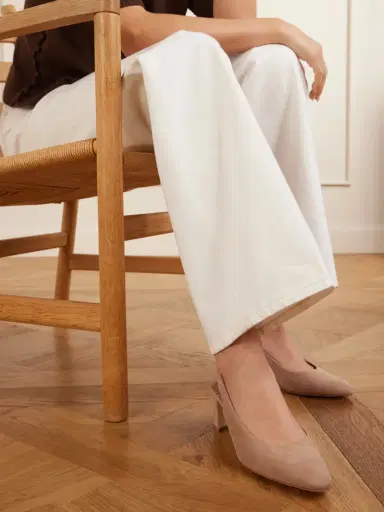 Manolo Blahnik Allurasan 50 Suede Slingback Pumps | Thumbnail 2 Manolo Blahnik Allurasan 50 Suede Slingback Pumps | Thumbnail 2